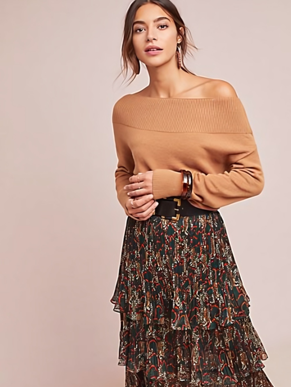 Raspail Off-the-Shoulder Sweater by MOTH